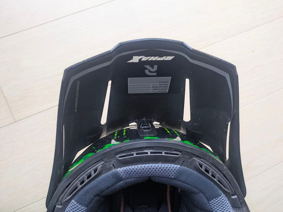 HJC×モンスターエナジーオフロードヘルメット&Fox AirSpaceゴーグル