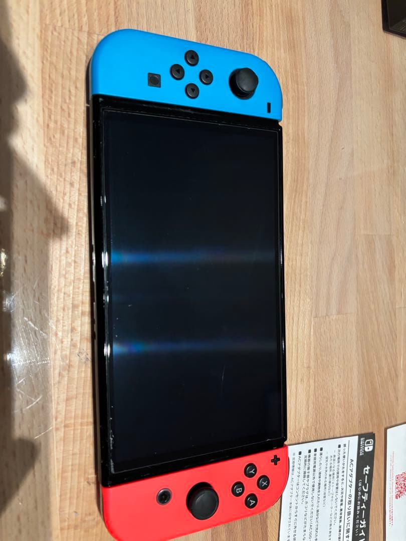 Nintendo Switch 有機EＬセット　純正コントローラー、カセット2本