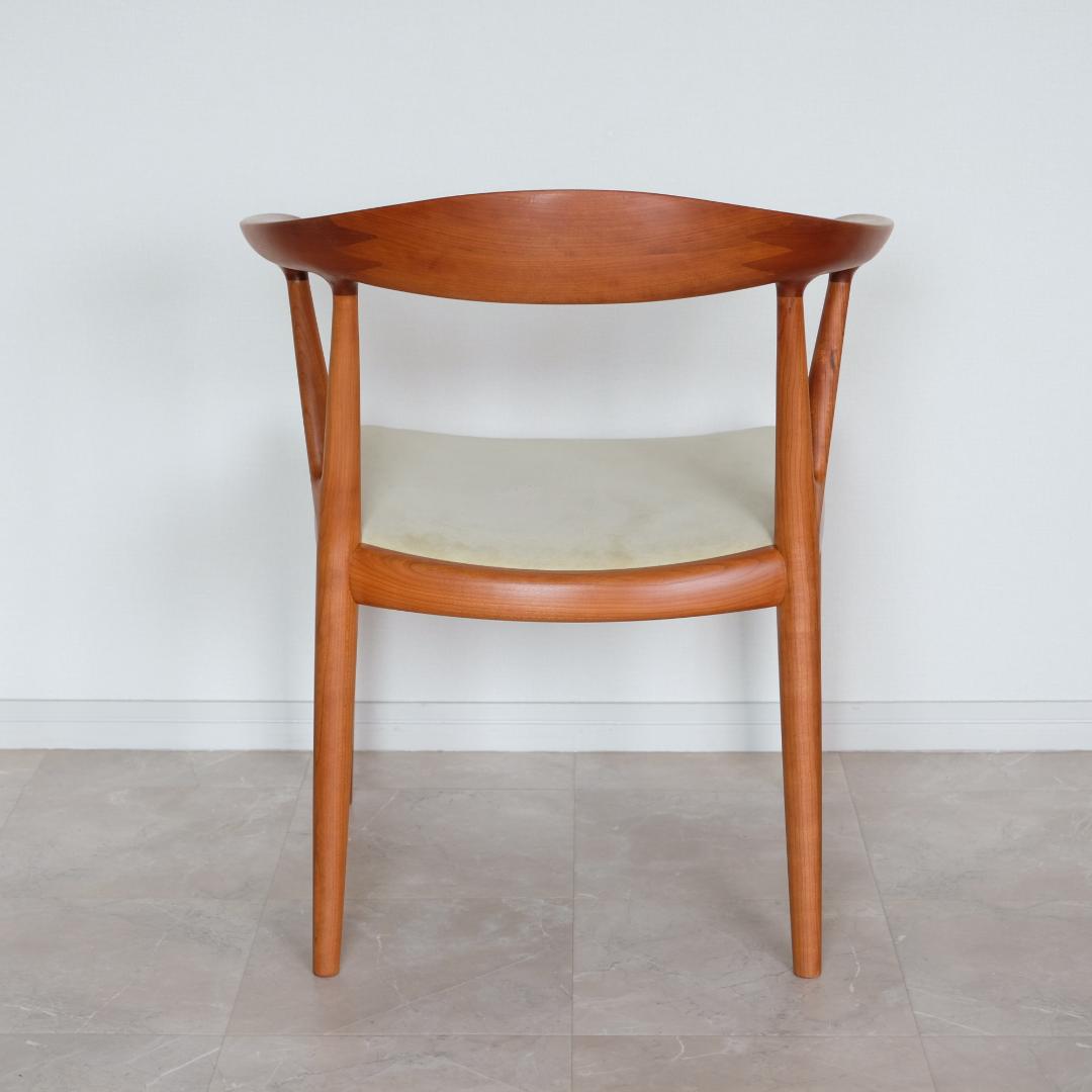 SPS隊長様 【美品｜メンテ済み】Vチェア　家具蔵（KAGURA）　チェリー材①