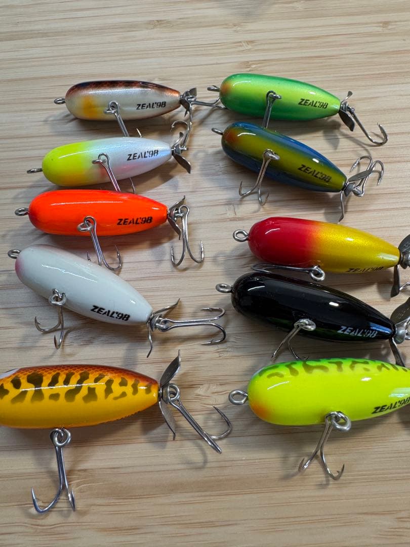 ちまちまプランク1/4oz NIB 1998年発売全10色セットZEAL