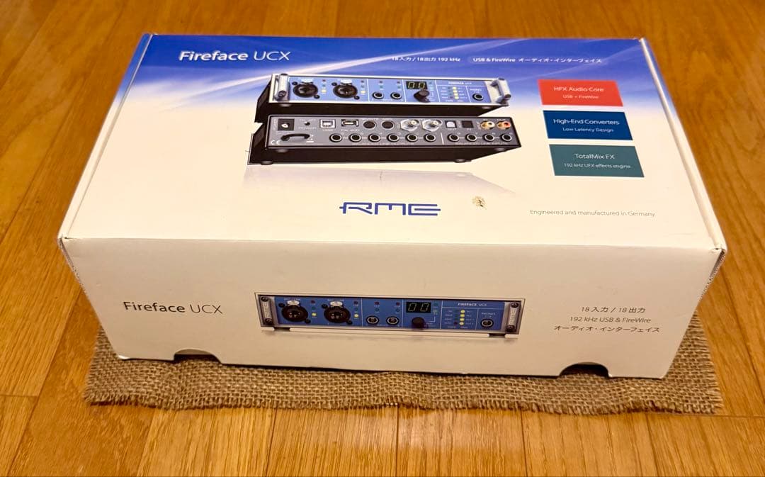 【美品屋】RME Fireface UCX オーディオインターフェイス