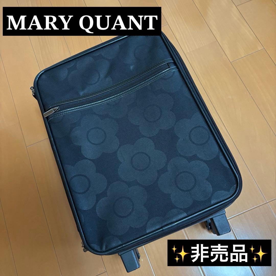 み*え様 【入手困難】MARY QUANT コンパクト キャリーバッグ スーツケ