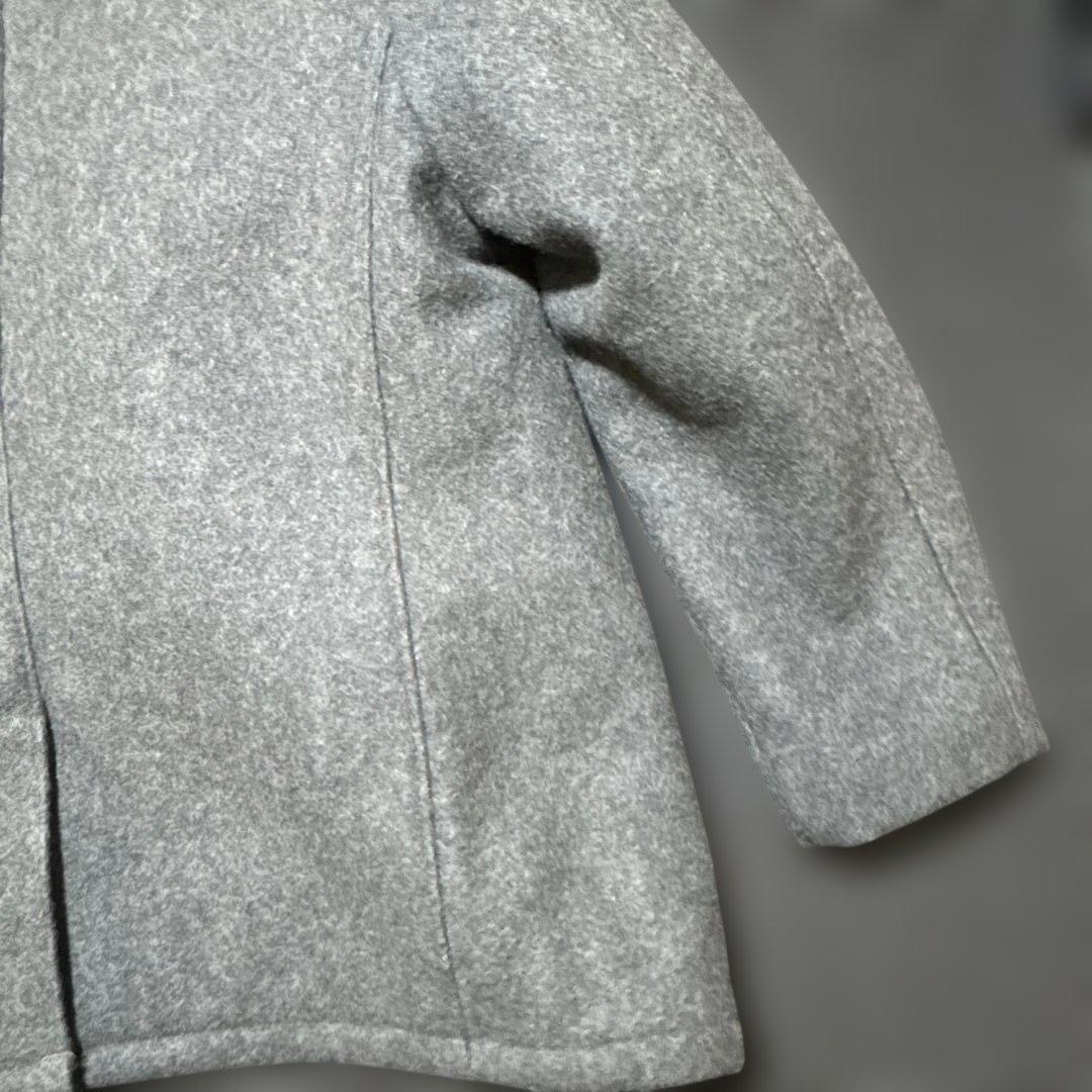 ショット U.S.740 肉厚メルトンウール ピーコート USA製 グレー 40