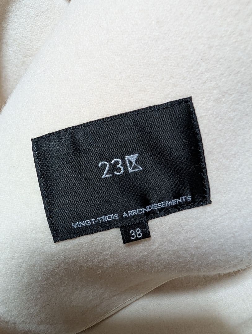 23区 ウールリバーショートブルゾン