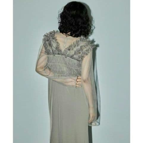 美品✨️niana 　Many wayフリルドレス ボレロ ブラウス セット3点