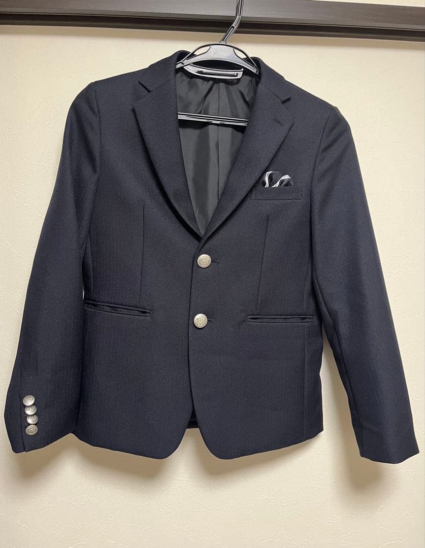 卒業式　男の子　スーツ6点セット 150cm ワンダーファクトリー