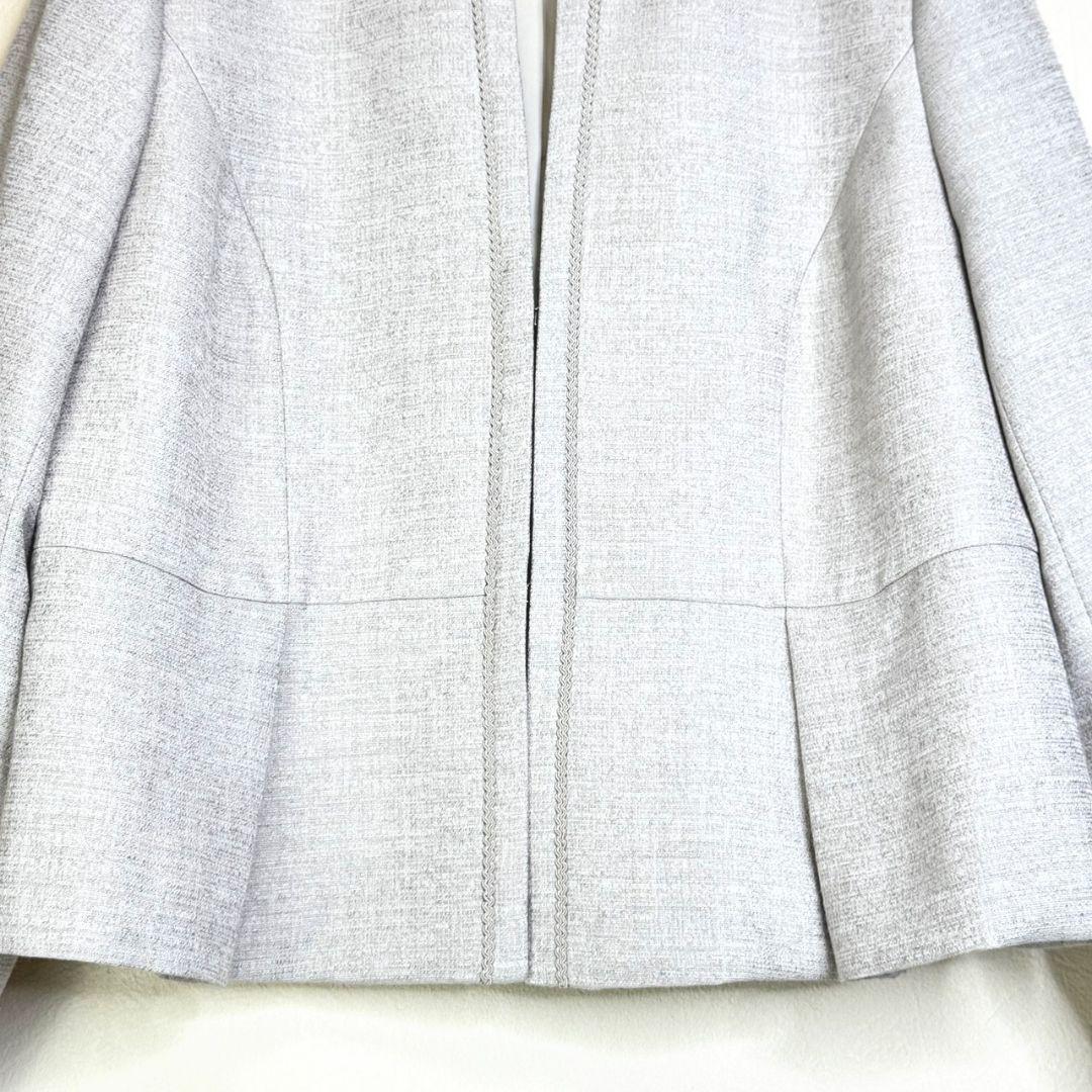 【タグ付き】リファンネ大きいサイズ ファンシーツイードジャケット