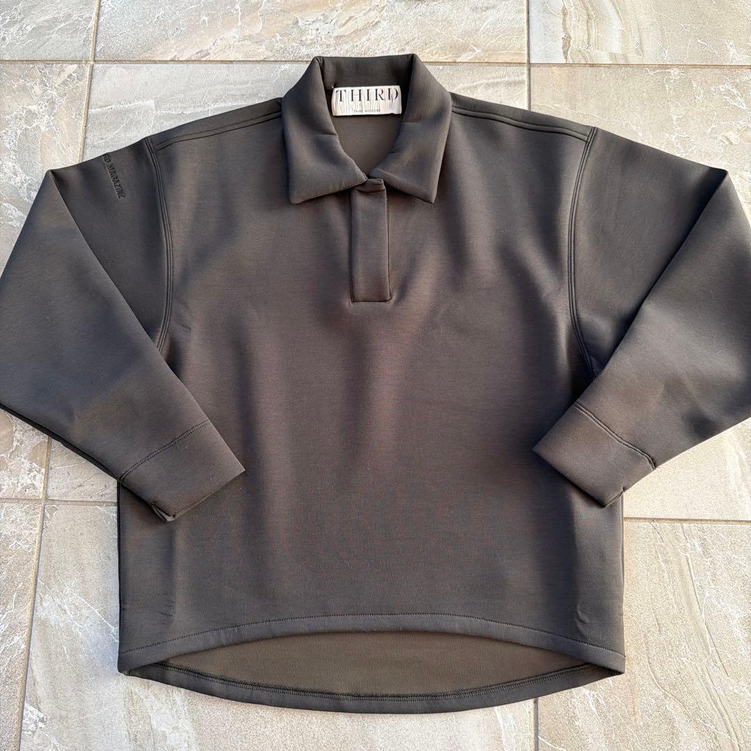 サードマガジン　ポロスウェット　トップス