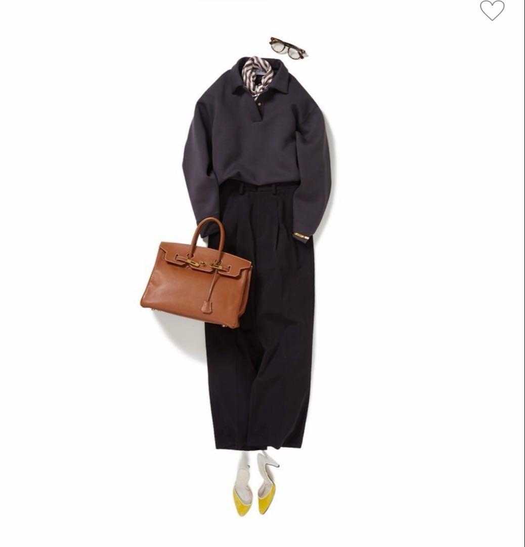 サードマガジン　ポロスウェット　トップス