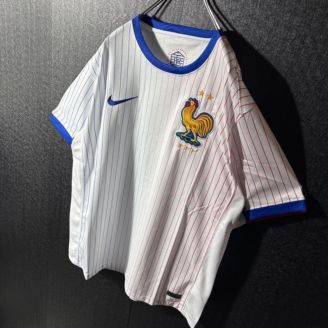 【★フランス代表】NIKE メンズ サッカー ユニフォーム XL 半袖 2024