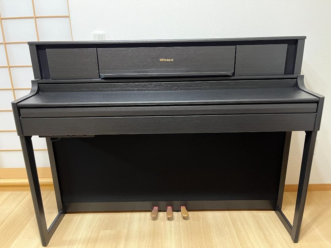 【中古美品】Roland 電子ピアノ LX705-GPKR 黒木目調 19年製