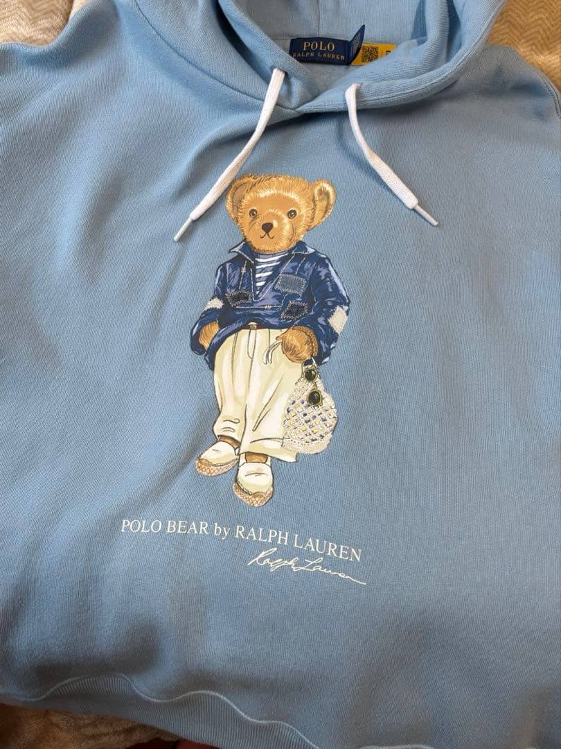 美品　ポロラルフローレン　裏起毛パーカー