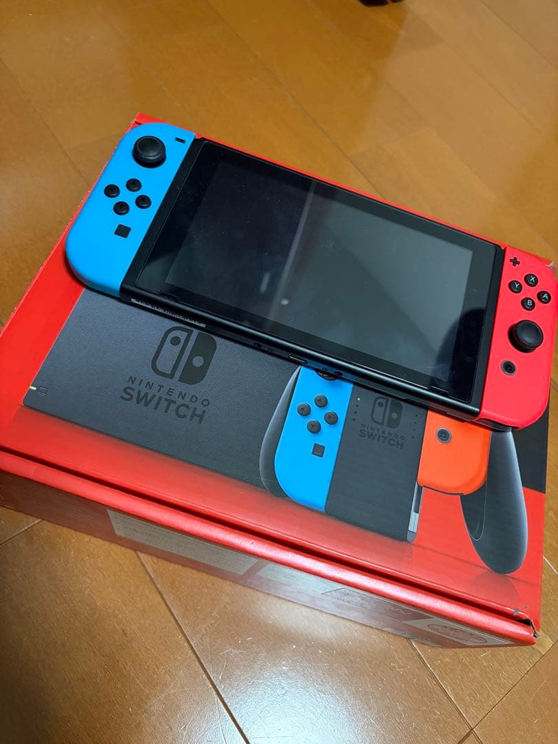 Nintendo Switch 本体 + ゲーム3本（ポケモン、リングフィット）