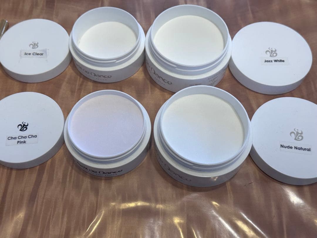 ネイリスト検定1級練習用アクリルリキッドチップ筆など／ダンスパウダー