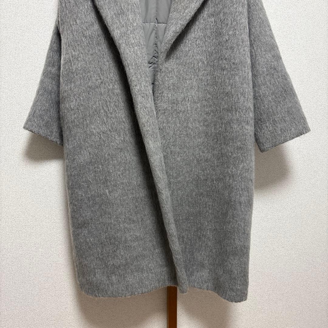 Mila Owen ミラオーウェン ウールシャギーオーバーチェスターコート