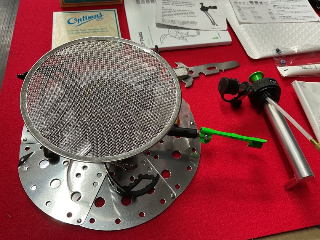 OPTIMUS NOVA 125Y限定販売記念モデル新品未使用未点火付属品多数付