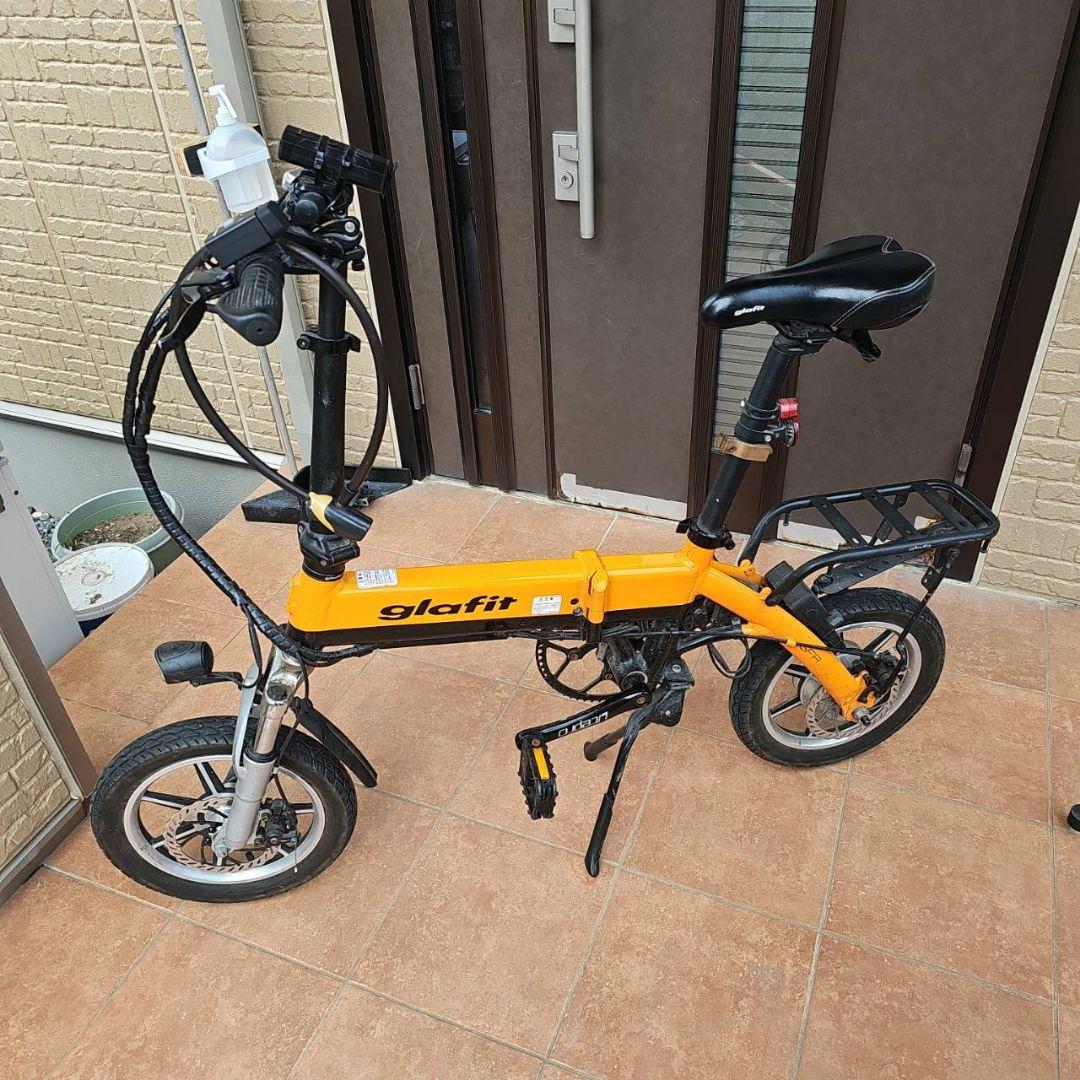 【 ｇ．ｅ．ｓ．ｓ  】glafit 電動アシスト自転車 オレンジ