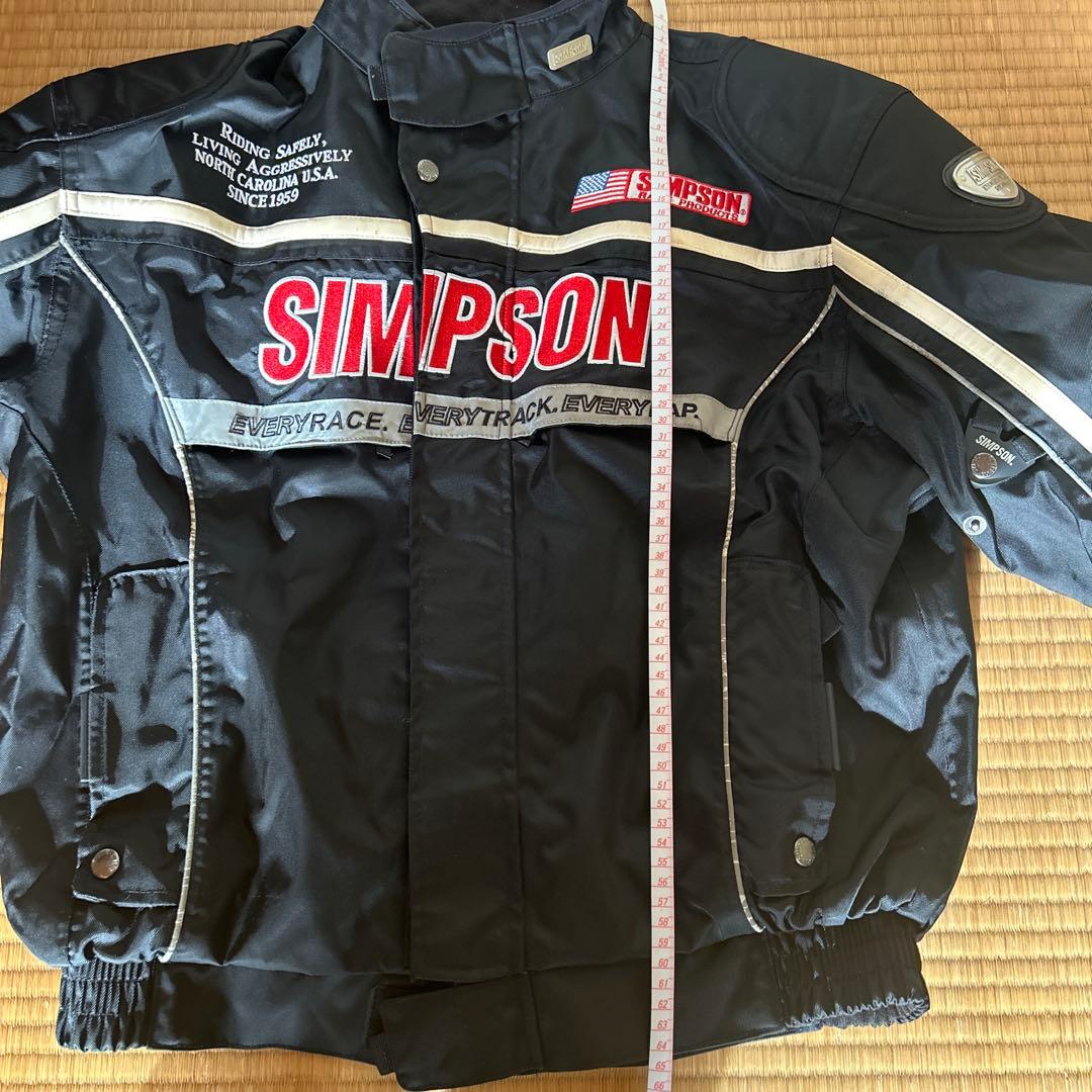 シンプソン　ライダーズジャケット