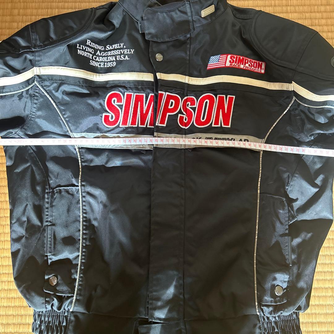 シンプソン　ライダーズジャケット