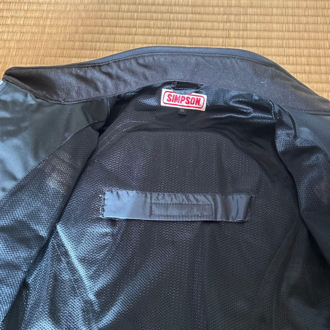 シンプソン　ライダーズジャケット