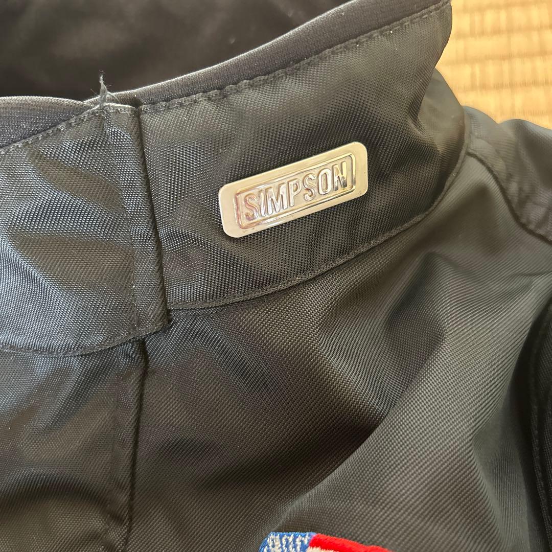 シンプソン　ライダーズジャケット