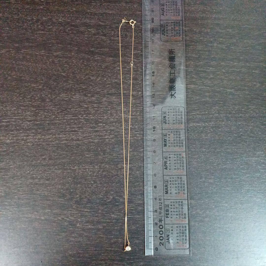 18K ダイヤネックレス