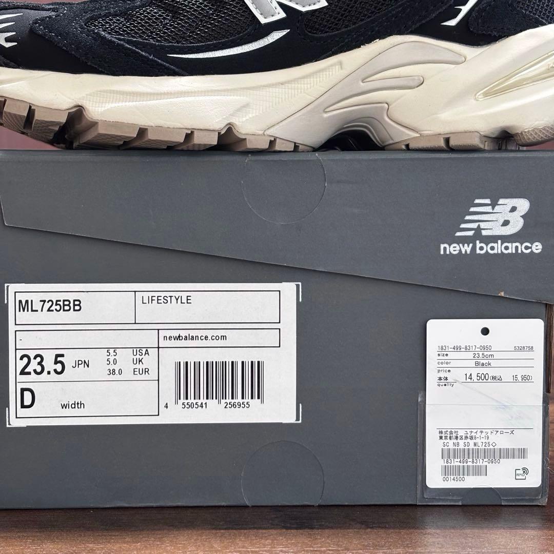 靴 UNITEDARROWS New Balance ML725 BB 23.5cm