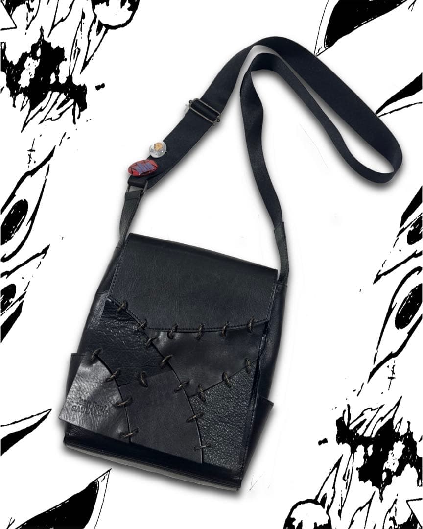 Jean Paul Gaultier パッチワーク ショルダーバッグ