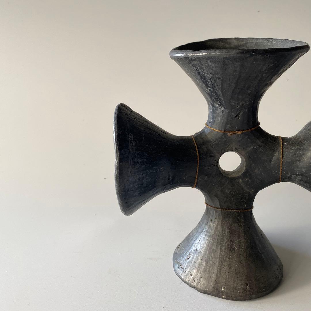 黒陶ベル イームズ メキシコ オアハカ 黒陶 ベル ミッドセンチュリー 民藝