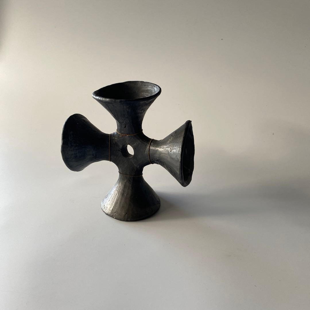 黒陶ベル イームズ メキシコ オアハカ 黒陶 ベル ミッドセンチュリー 民藝