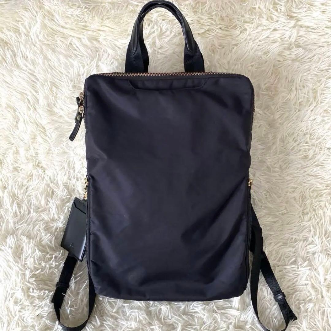 【美品✨】ace.GENE スリファム ビジネス リュック バックパック 黒