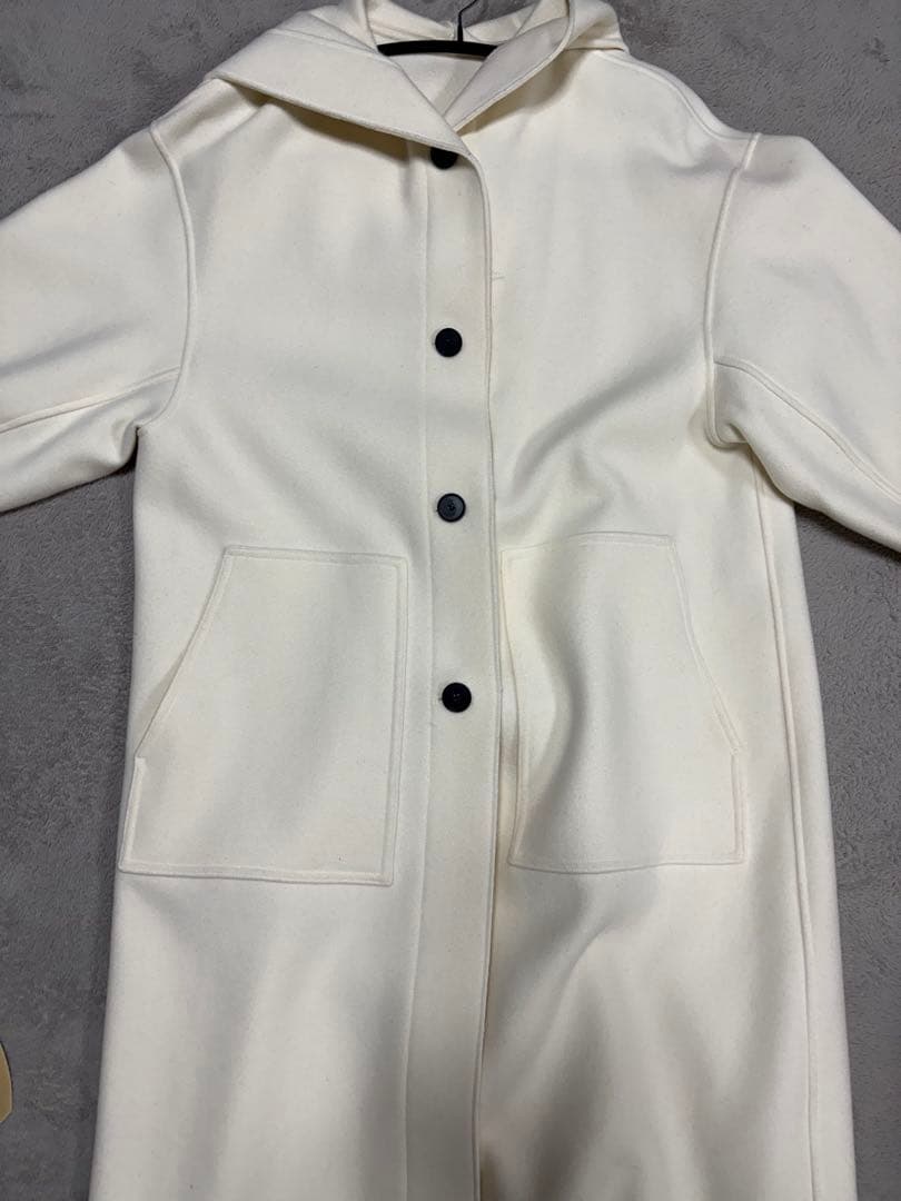 アルアバイル　圧縮メルトンフーディーコート