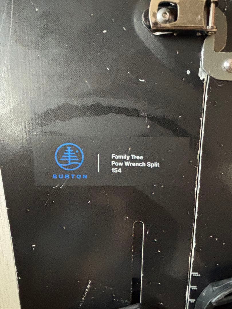 スノーボード Burton Family Tree Pow Wrench Split 154
