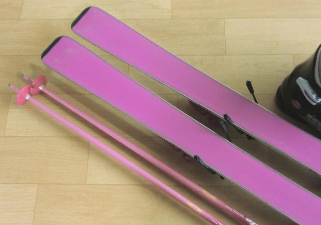 ■■12月・1月限定■送料無料■ジュニアスキーセット■板130靴23■WAX■■