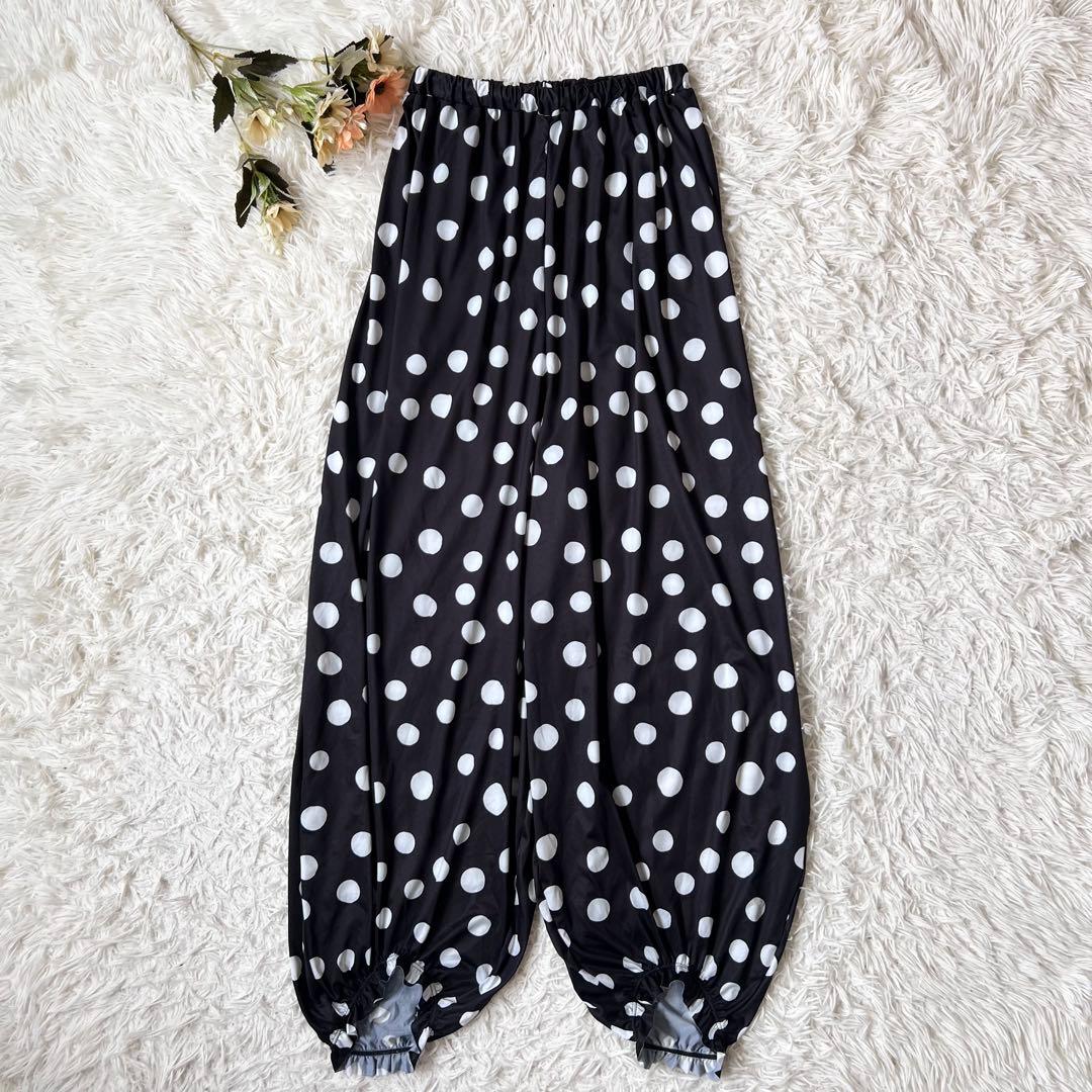 nagonstans Hand drawn dot コクーン パンツ