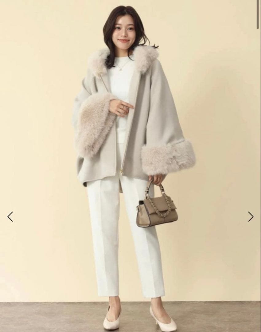 FENNEL ヤマダヤ　ファーポンチョ