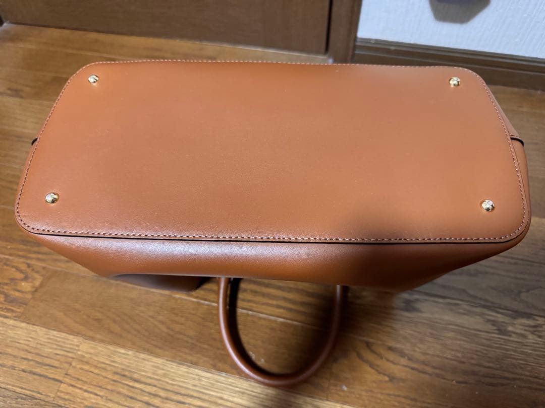 ローレンラルフローレン 2wayレザーバッグ A4サイズ収納可能