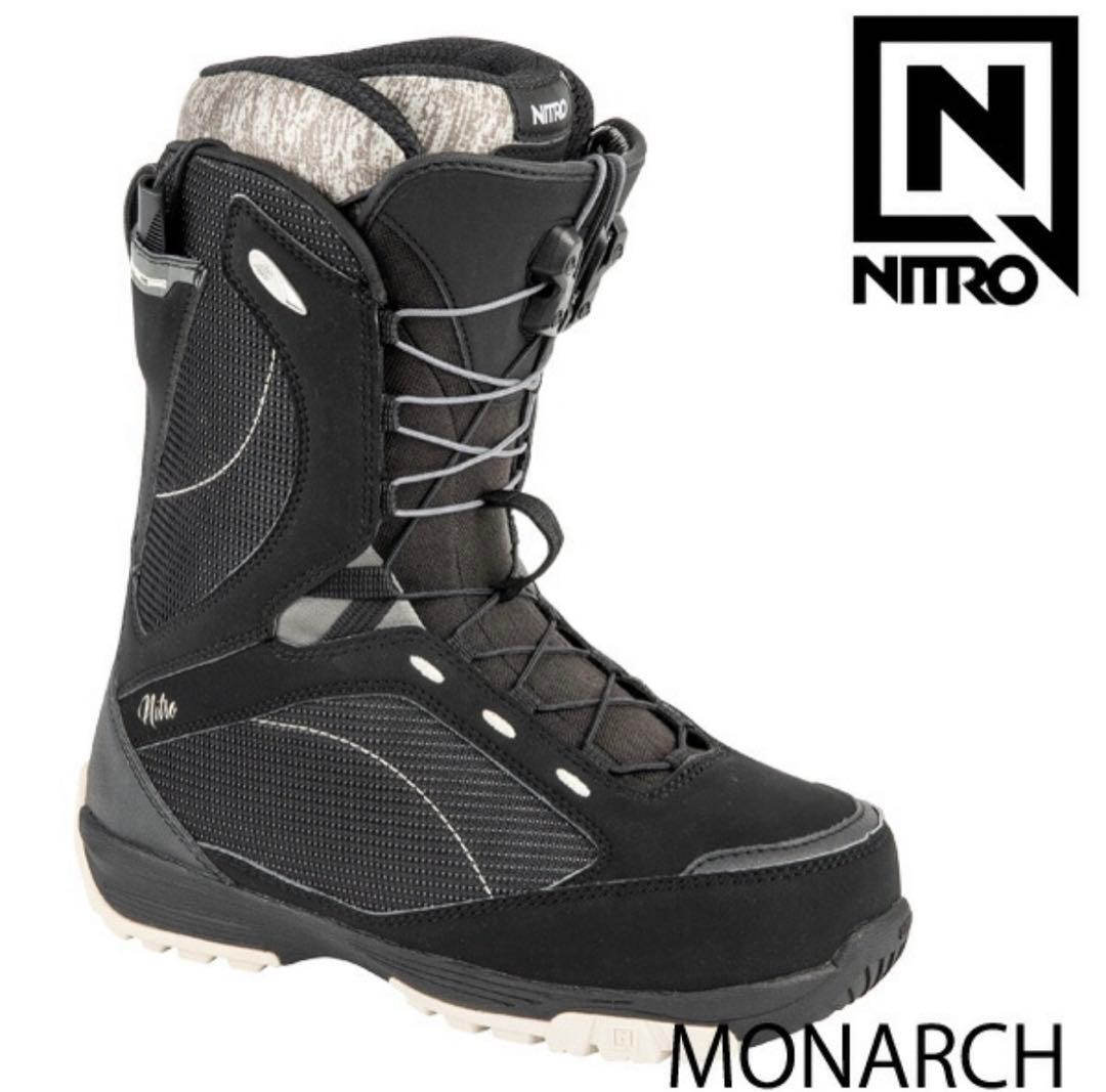 23-24 NITRO MONARCH カラー:BLACK 24.5cm