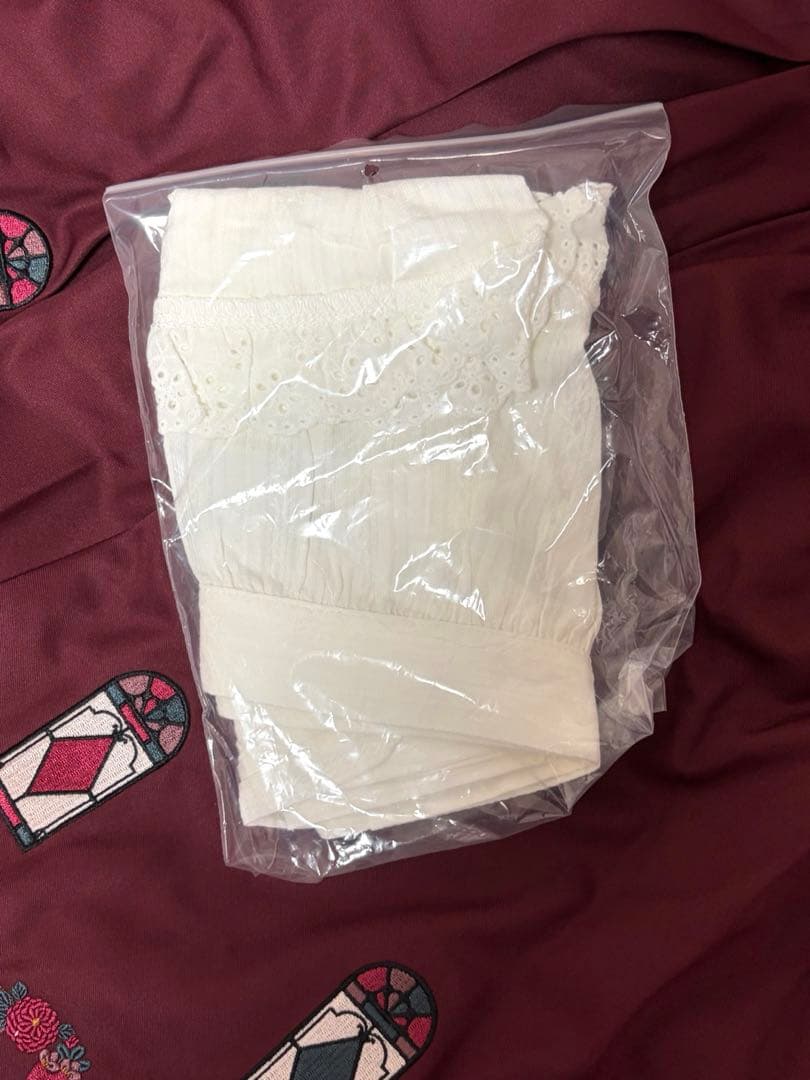 Amavel アマベル 大正浪漫の夢紀行ミドルスカート 和風 和ロリ ボルドー