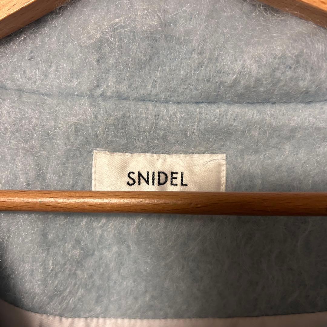スナイデル　snidel レディース　2024 シャギーミドルブルゾンジャケット
