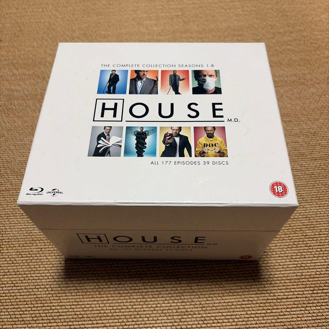 Dr.HOUSE ドクターハウス コンプリート Blu-ray BOX 39枚組