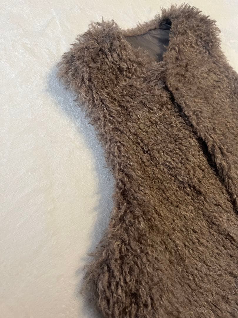 journal standard luxe カーリーショートベスト