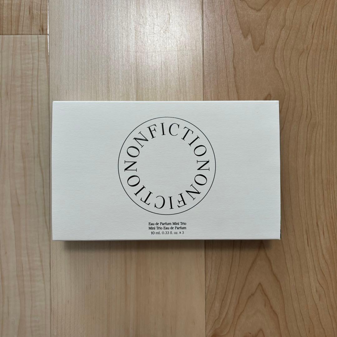 【新品未使用】NON FICTION 香水 3本セット 10ml