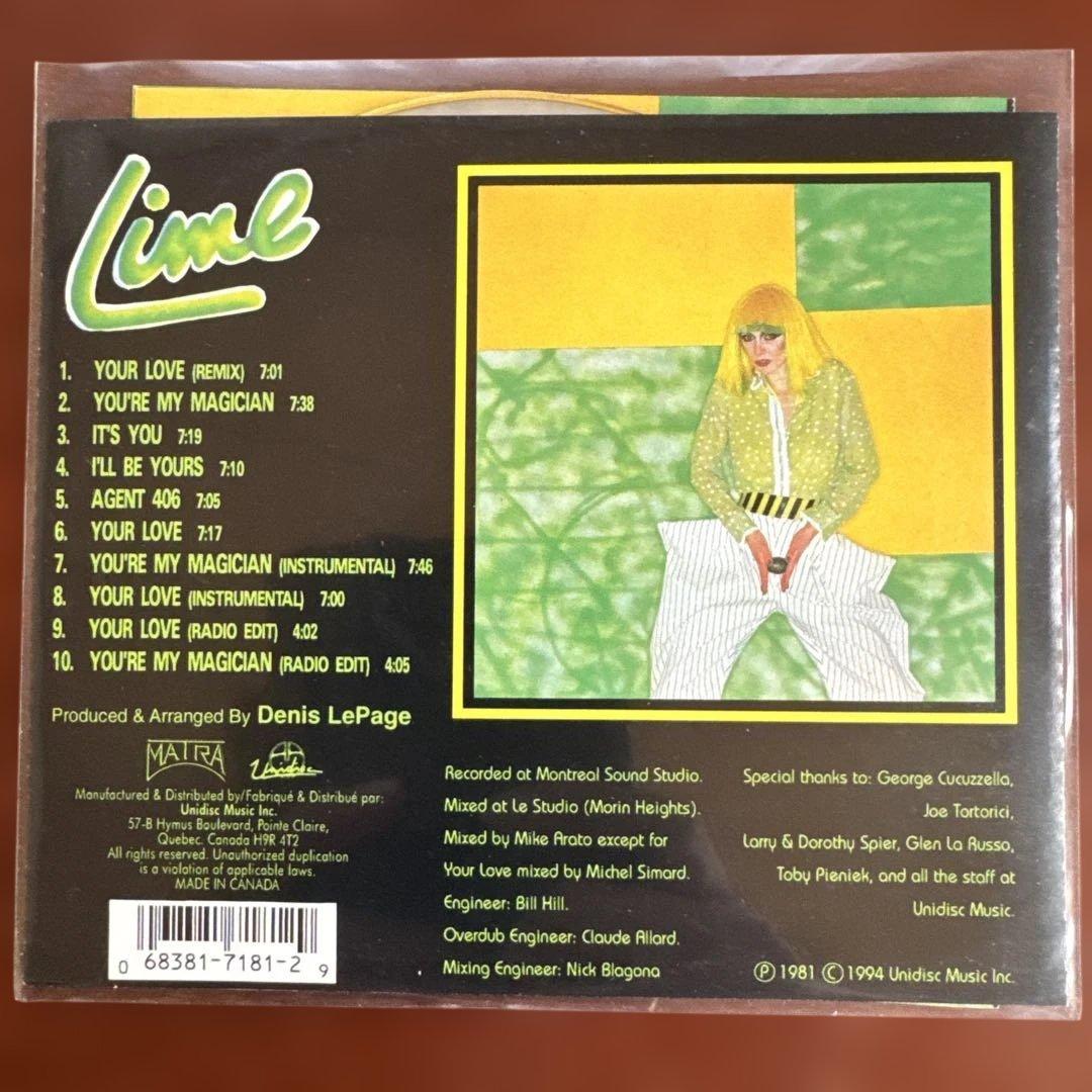 Lime Sensual Sensation 他CD 6枚セット