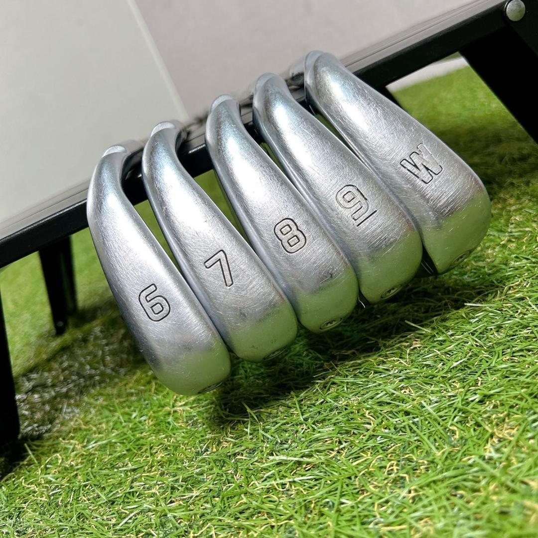 左利き レフティ　G700 ピン ゴルフ アイアン　メンズ 初心者 5本 S 黒