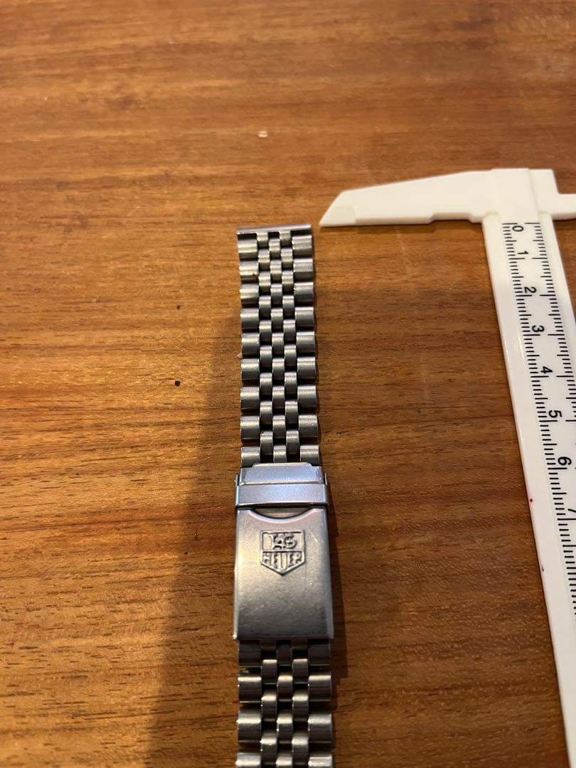美品◎タグホイヤーフォーミュラ1 純正ベルト18mm メンズ用レアヴィンテージ
