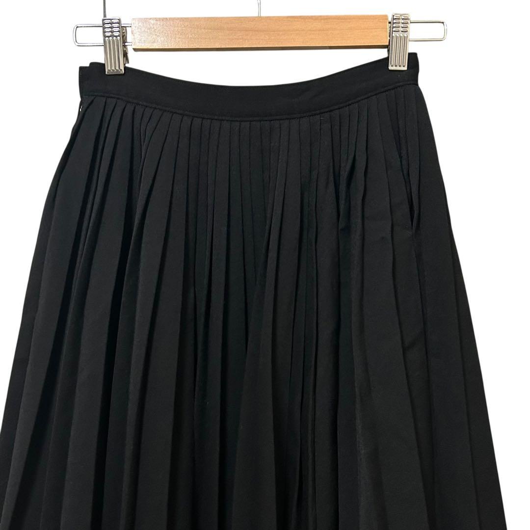 tricot Comme des Garçons プリーツスカート 膝丈 ウール