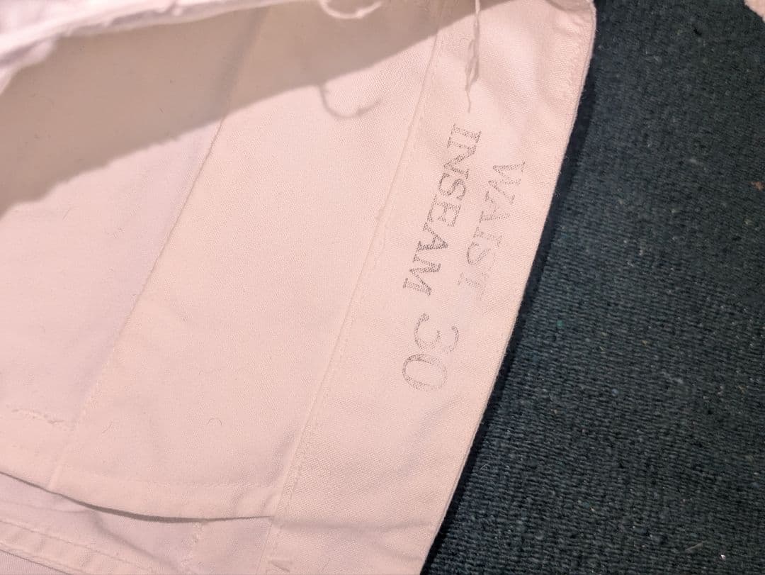 アットラスト ATLAST&CO ワークトラウザー 白 30 美品