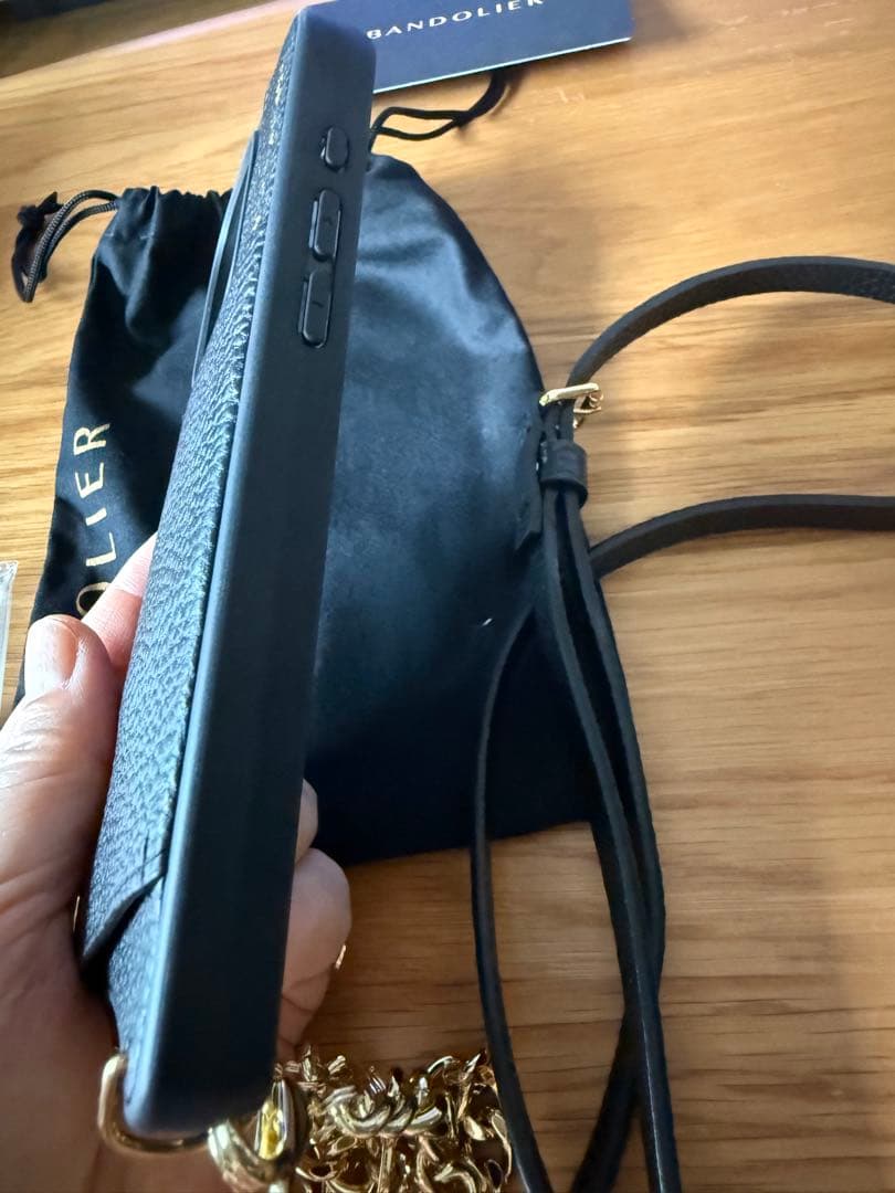 新品！バンドリヤー　iPhone16proケース✳︎ゴールドバンドレット付き