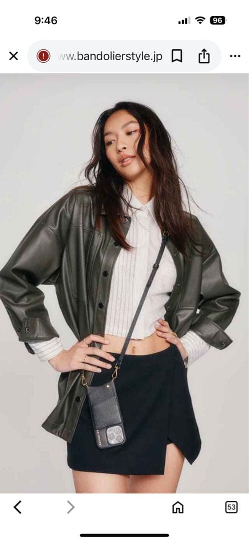 新品！バンドリヤー　iPhone16proケース✳︎ゴールドバンドレット付き